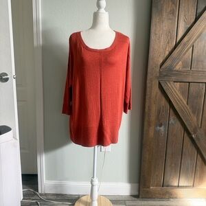 Cyrus 3/4-Sleeve Dolman Knit Sweater